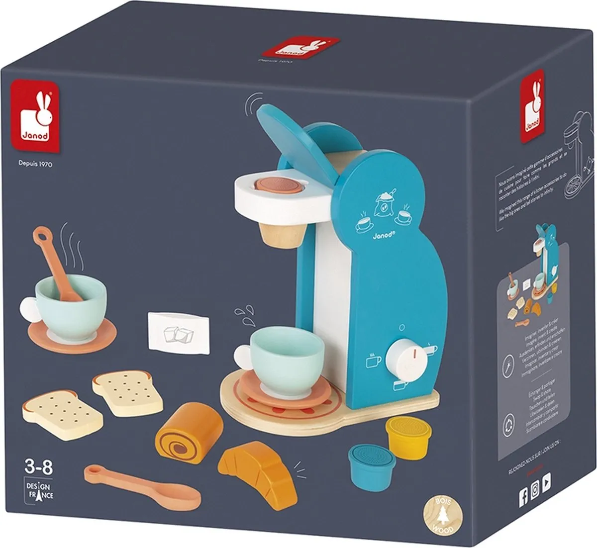 Janod In De Keuken Houten Ontbijtset