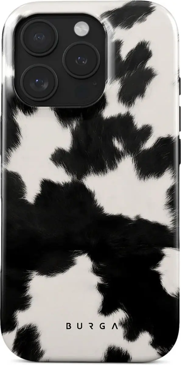 Burga Hoesje iPhone 16 Pro UN_03_IP16PRO_TH - Zwart/Wit