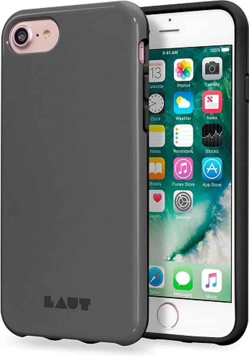Laut Huex iPhone 6s/7/8 Black - Hoesje