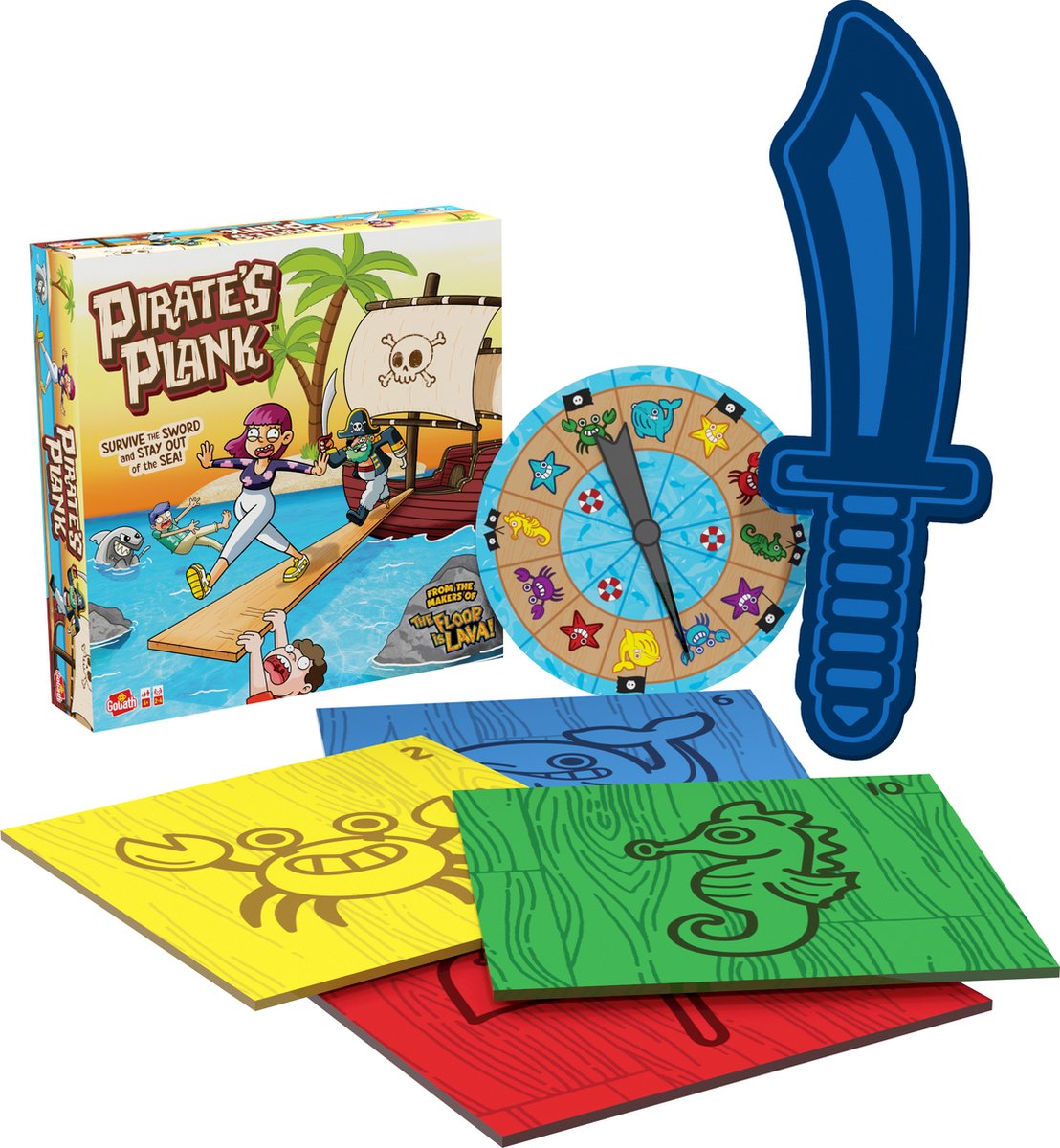 Piraten Plank - Actiespel - Kinderspel