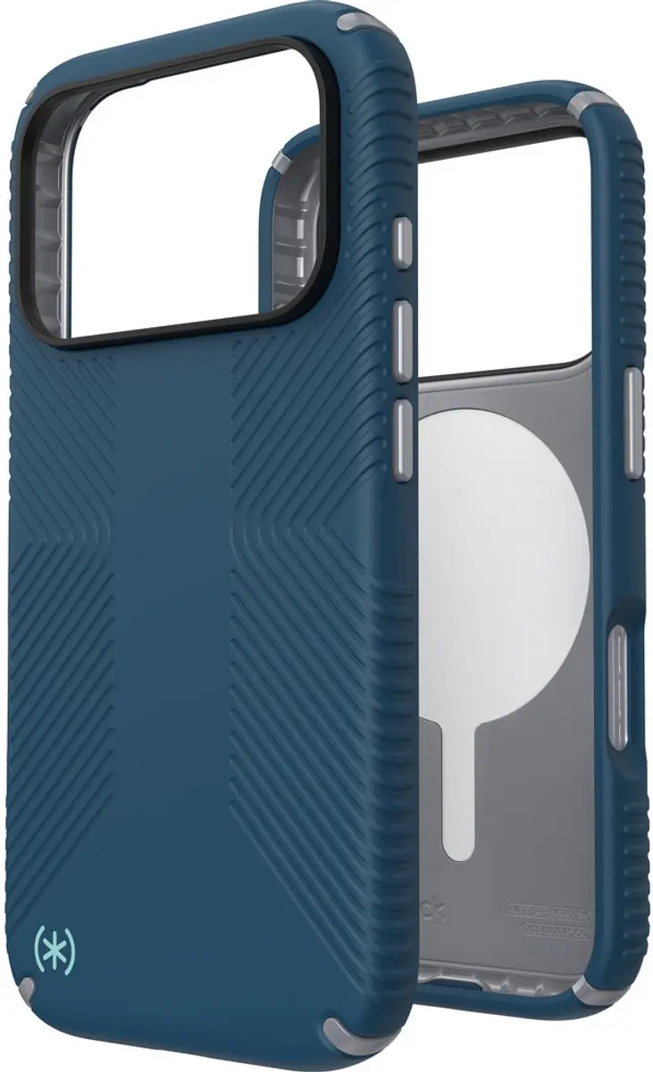 Speck Presidio2 Grip 150976-3261 Hoesje - iPhone 17 Pro - Blauw