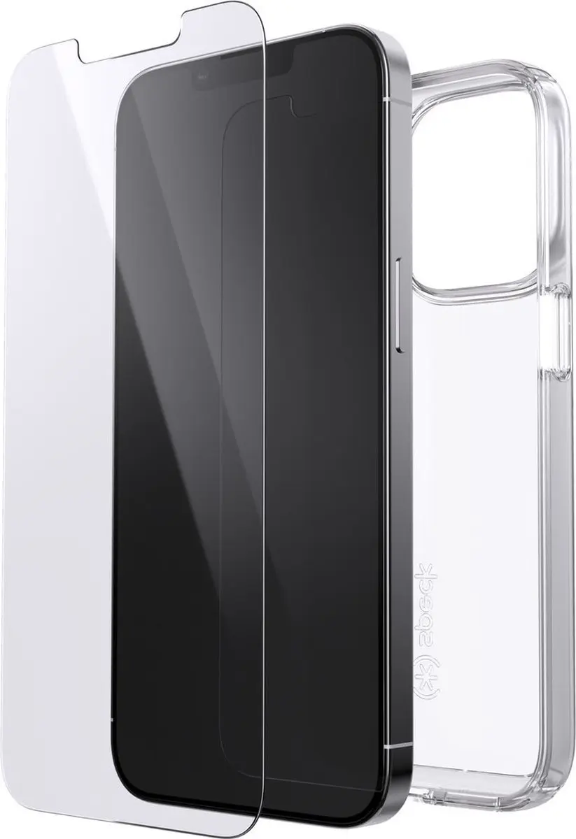 Speck Presidio Gemshell Clear iPhone 13 Pro Hoes - Transparant