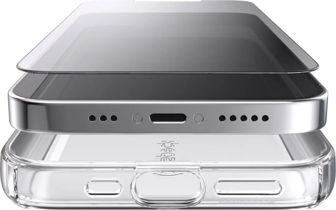 Speck Presidio Gemshell Clear iPhone 13 Pro Hoes - Transparant