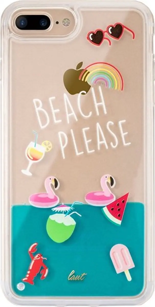Laut Pop iPhone 8/7/6s Plus Beach Please Hoesje - Meerkleurig