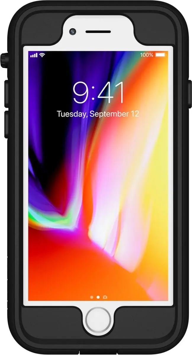 Speck Presidio Ultra Rugged iPhone Hoes - Apple iPhone 7/8/SE (2020) - Black - afbeelding 6 van 6