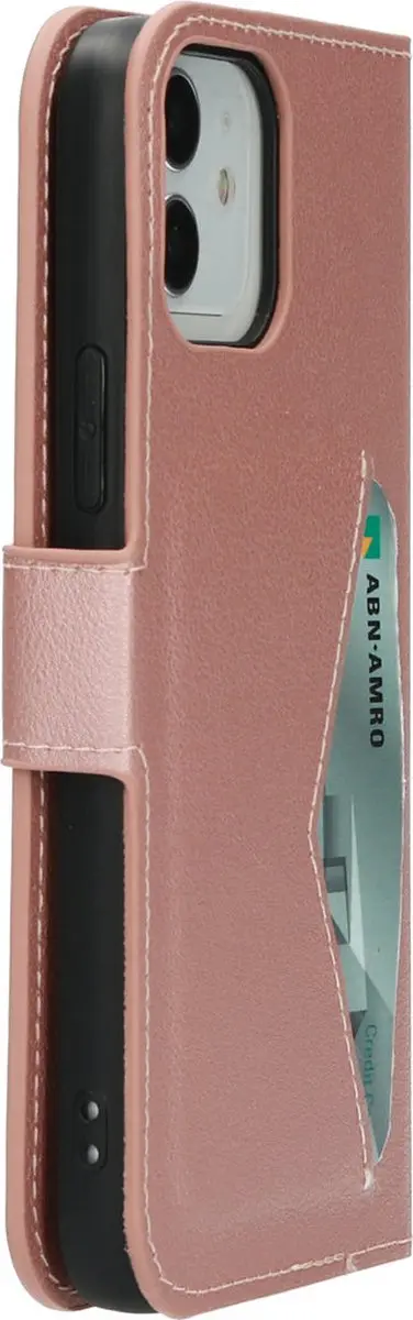Mobiparts MP-121018 Hoesje iPhone 12/12 Pro - Wallet Roze