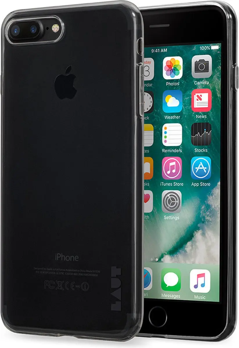 Laut LAUT_IP7P_LM_UB Hoesje - iPhone 7 Plus/8 Plus - Zwart