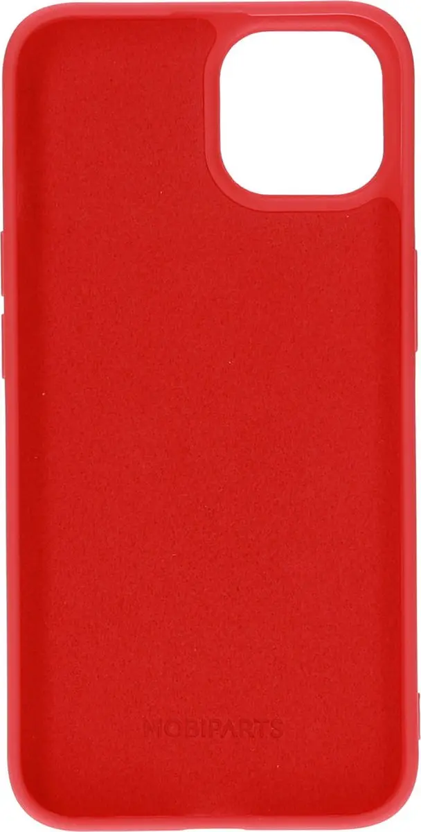 Mobiparts Hoesje iPhone 14 Siliconen - Rood - MP-123204