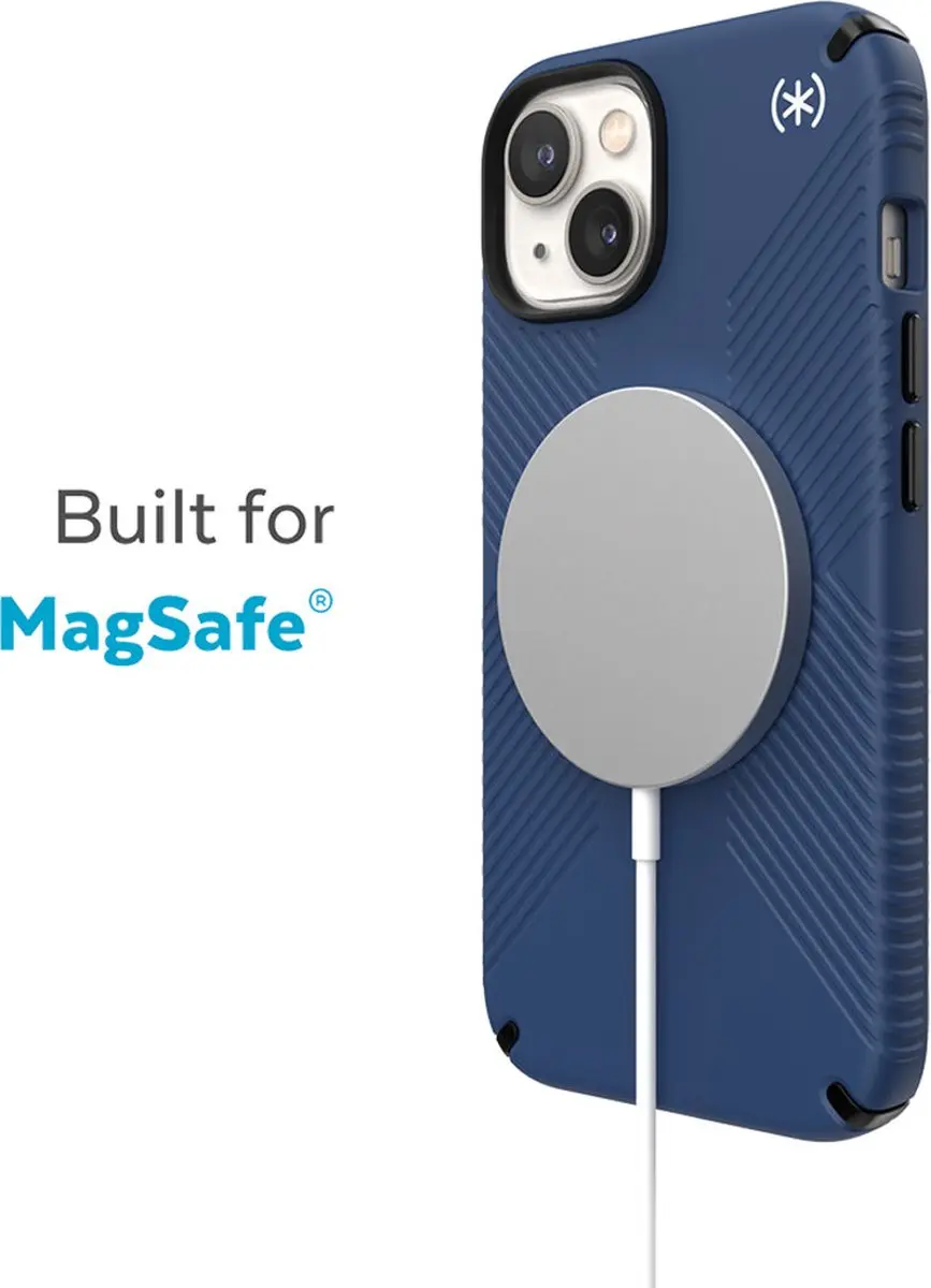 Speck Presidio2 Grip 150117-9974 iPhone Hoesje - Blauw