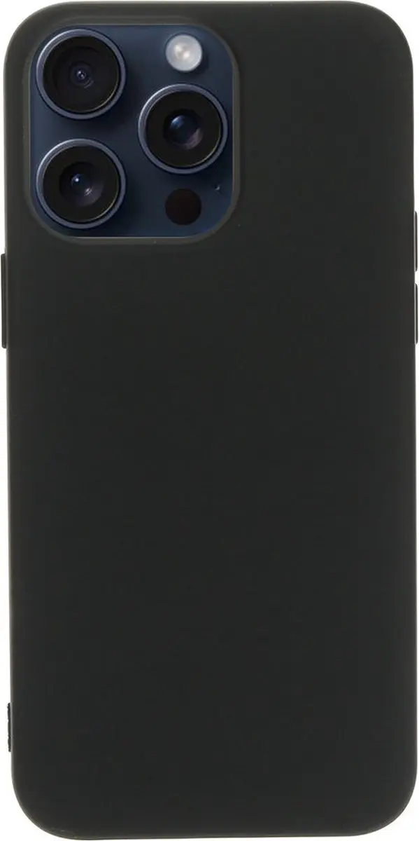 Mobiparts MP-124423 Hoesje iPhone 15 Pro Max - Zwart