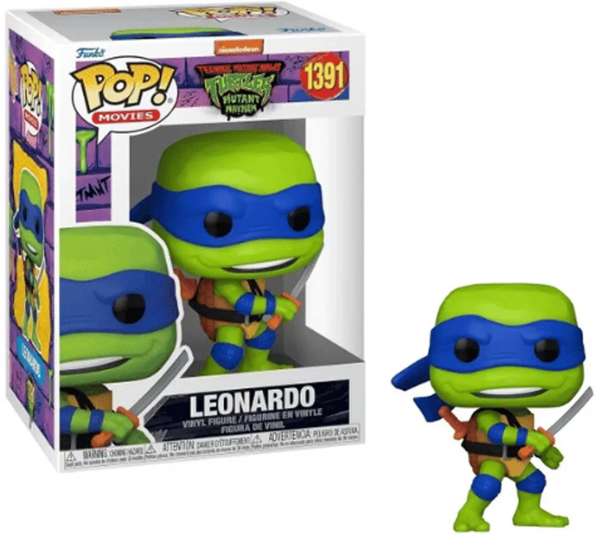 Funko Pop TMNT Leonardo #1391 - Multi