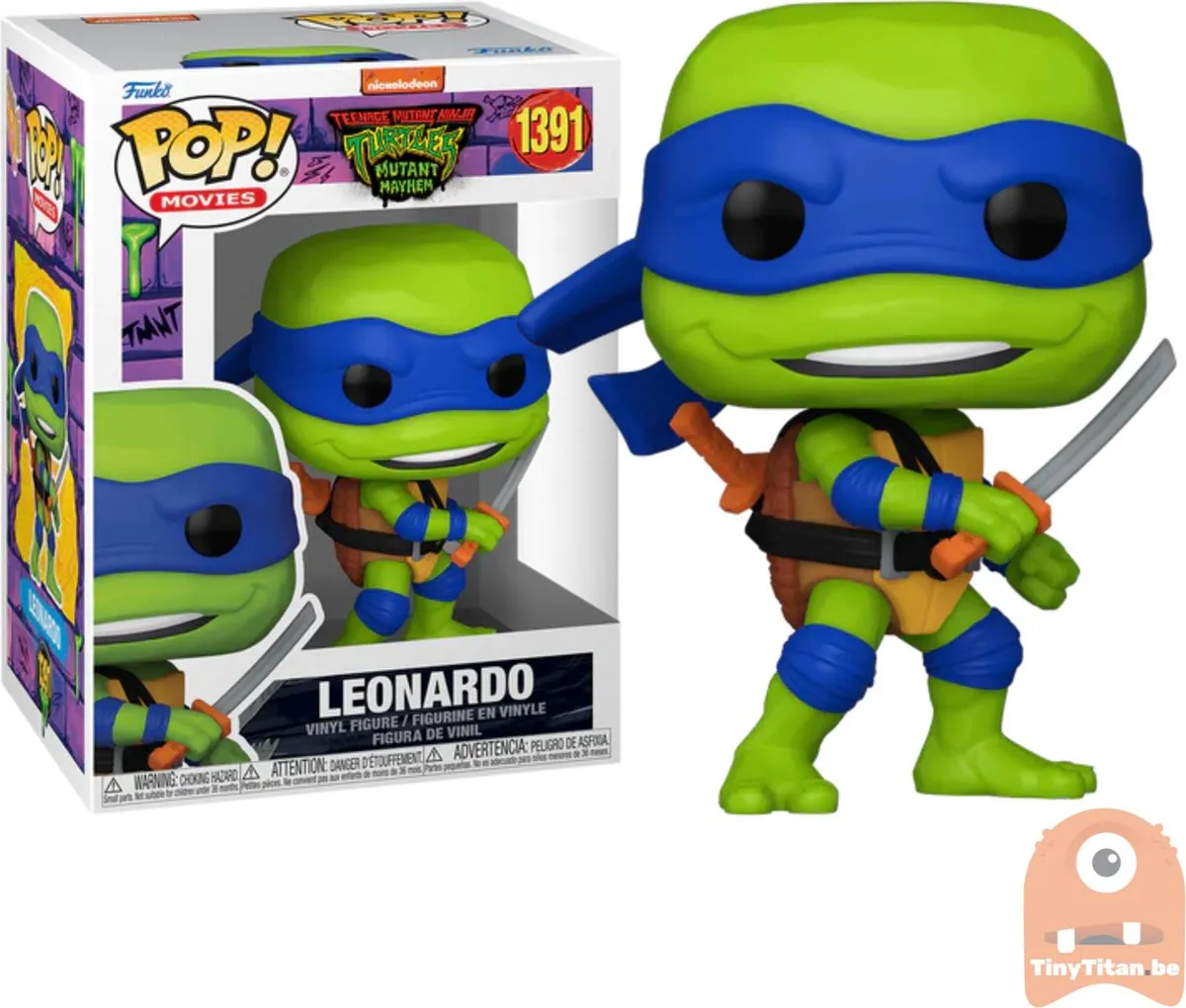 Funko Pop TMNT Leonardo #1391 - Multi