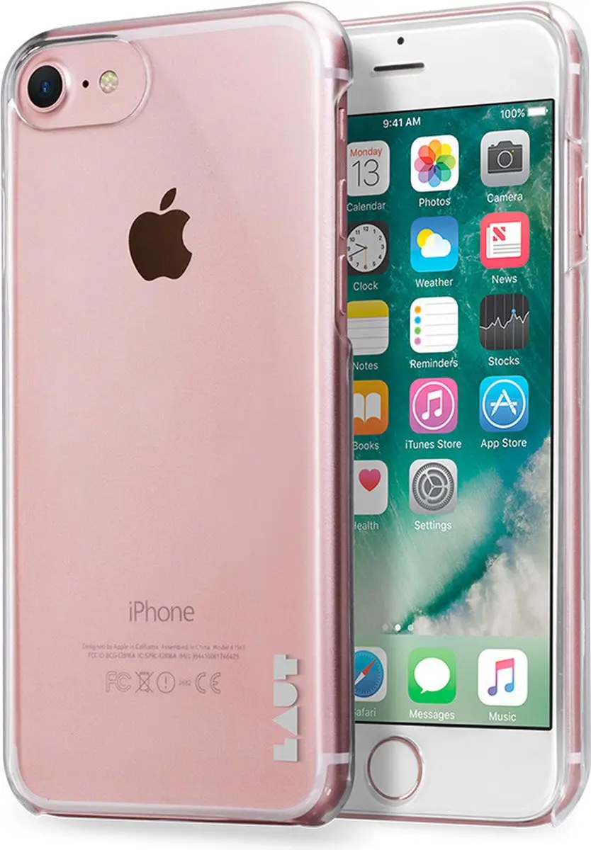 Laut UltraClear Hoesje iPhone 7 - Transparant