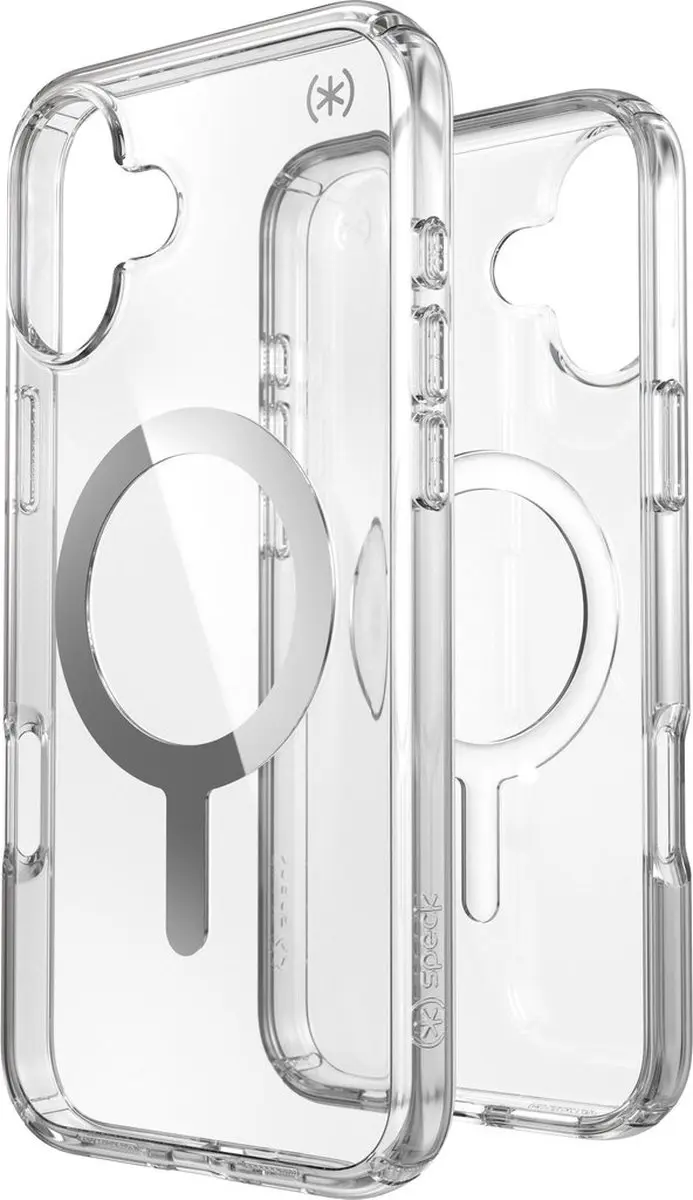 Speck Presidio Perfect Clear 150768-3240 Hoesje - iPhone 16 Plus - Transparant