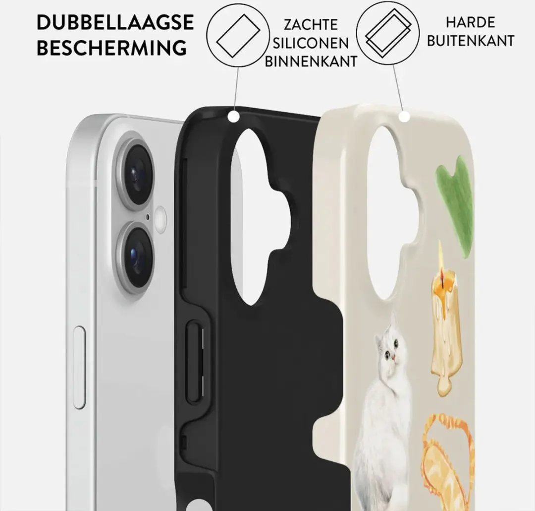Burga Tough MagSafe Hoesje iPhone 16 - Soft Era - afbeelding 6 van 6