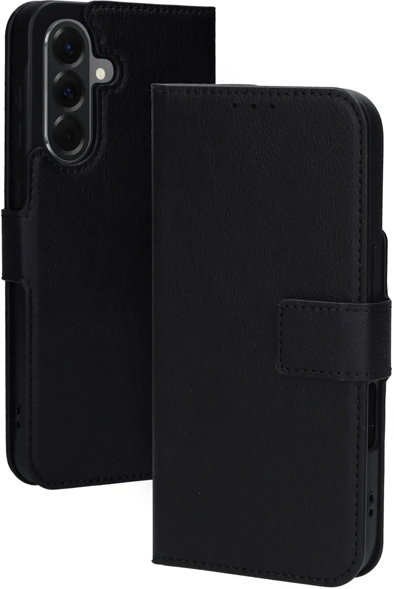 Mobiparts MP-128749 Hoesje Samsung Galaxy A56 - Wallet Eco Leer - Zwart