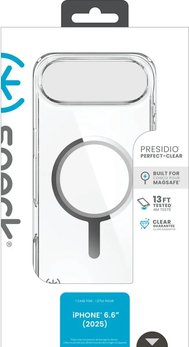Speck Presidio Perfect Clear iPhone Air Hoesje - Transparant