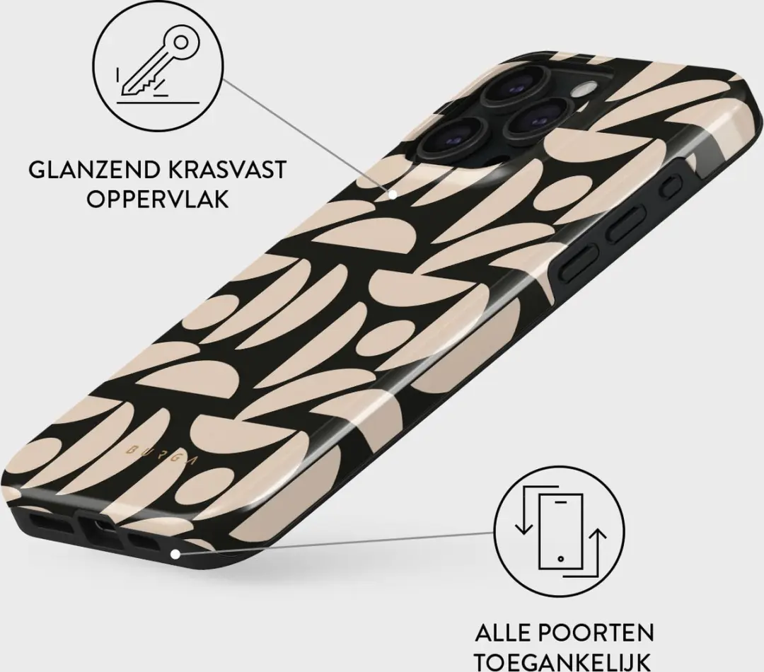 Burga Telefoonhoesje iPhone 15 Pro Moonlight - Hardcase