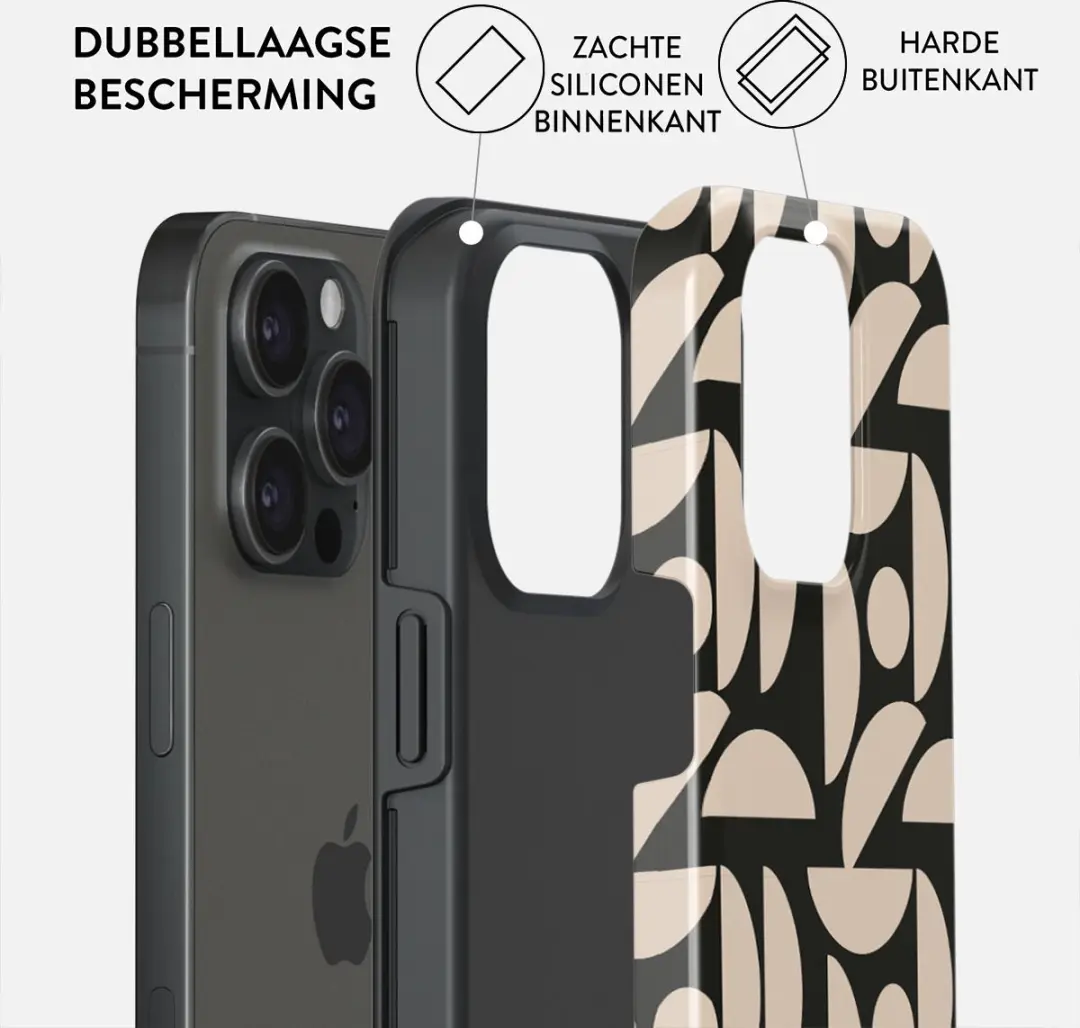 Burga Telefoonhoesje iPhone 15 Pro Moonlight - Hardcase