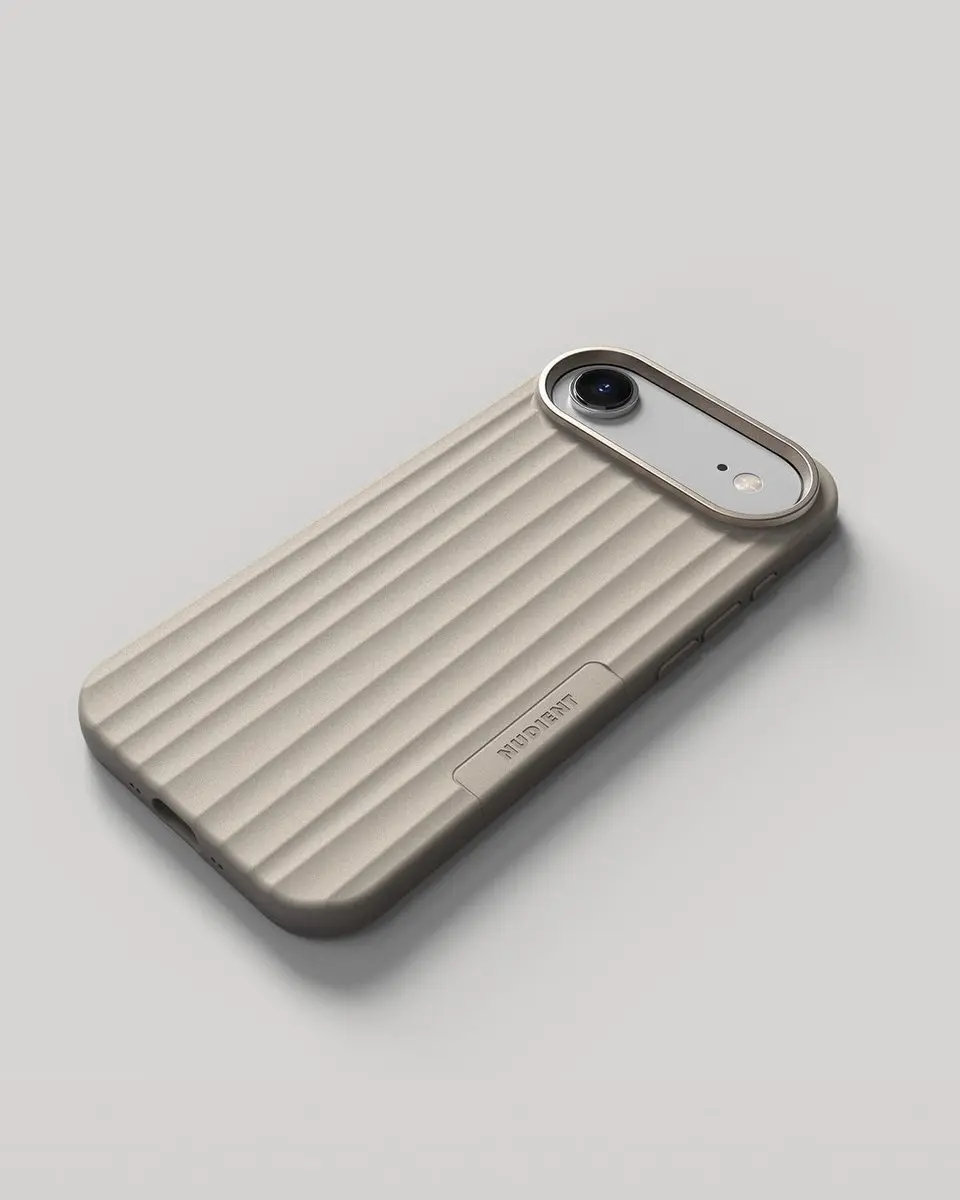 Nudient Bold MagSafe Case iPhone Air 00-001-0123-0028 - Beige