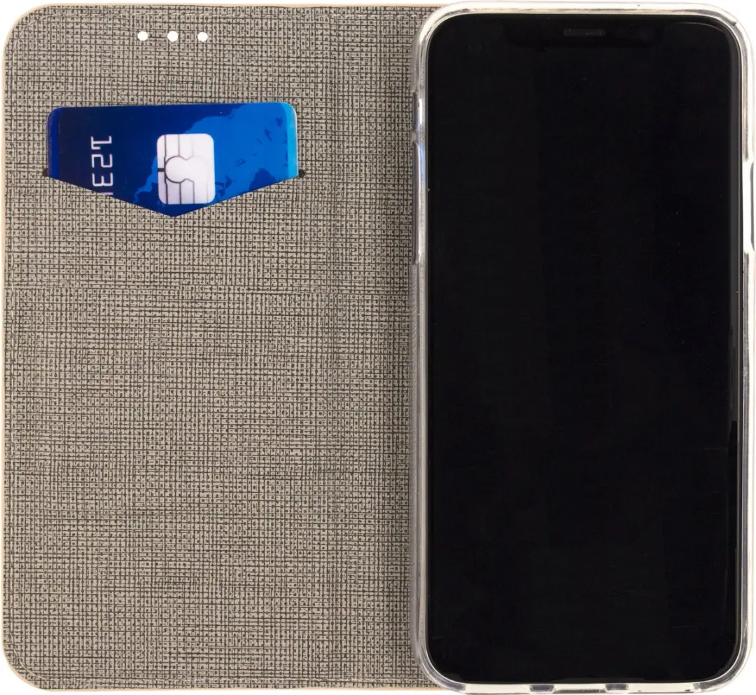 Mobilize Premium Gelly Bookcase iPhone X/10 - Roze - 3 Pasjes