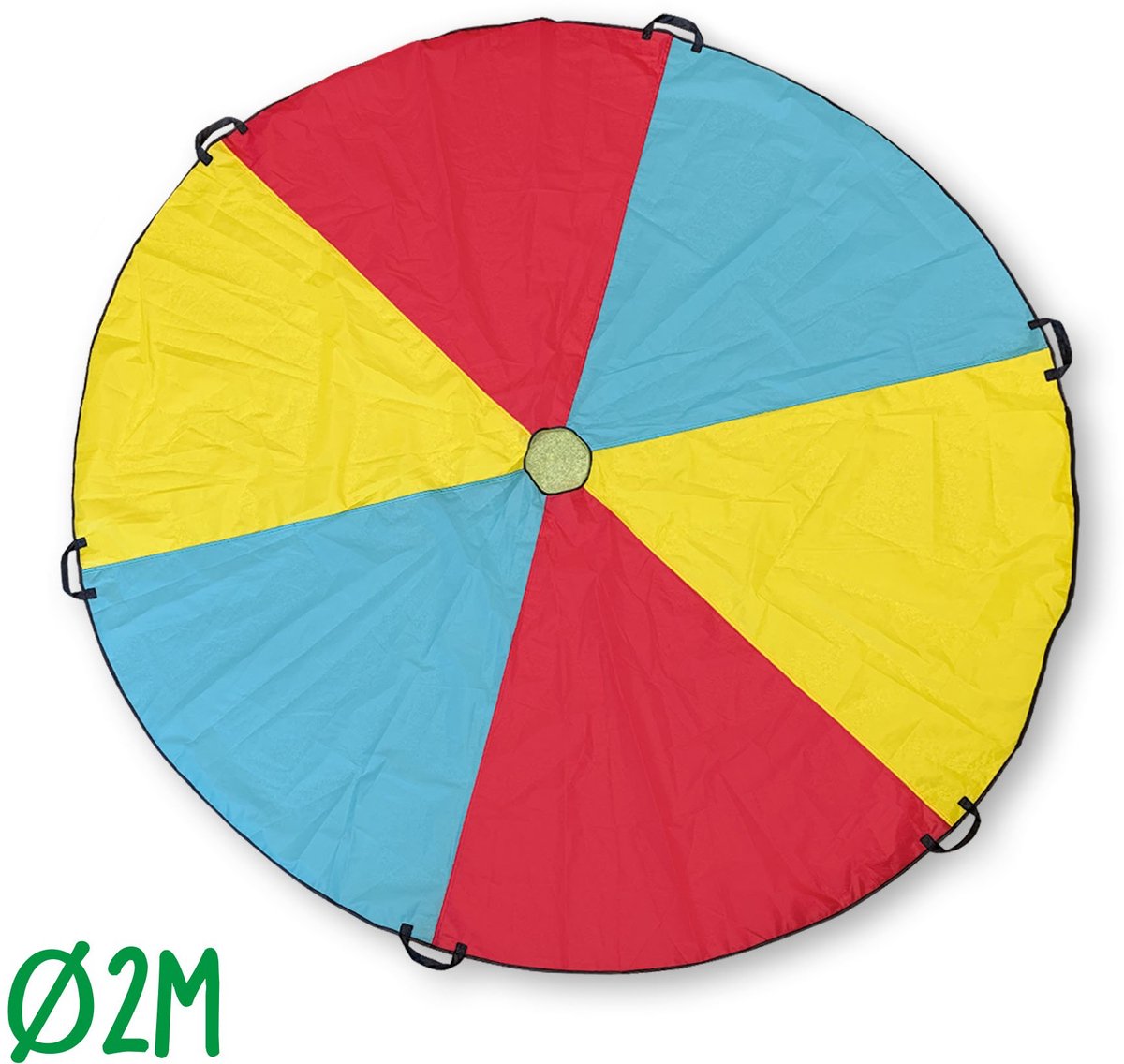 SES - Parachute vliegende toekan - stevig materiaal - inclusief toekan en parachute doek