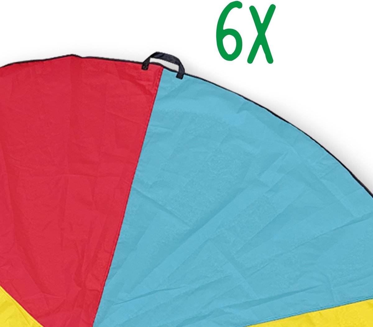 SES - Parachute vliegende toekan - stevig materiaal - inclusief toekan en parachute doek