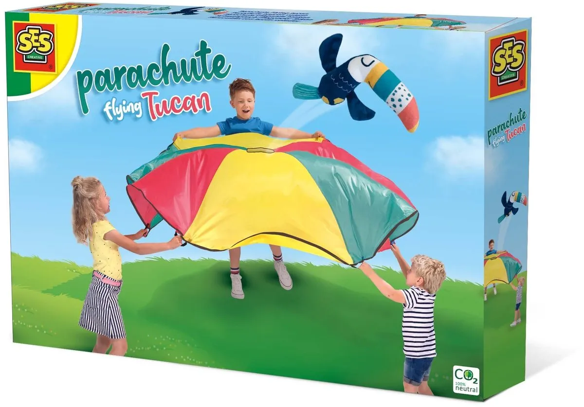 SES Creative Parachute Vliegende Toekan