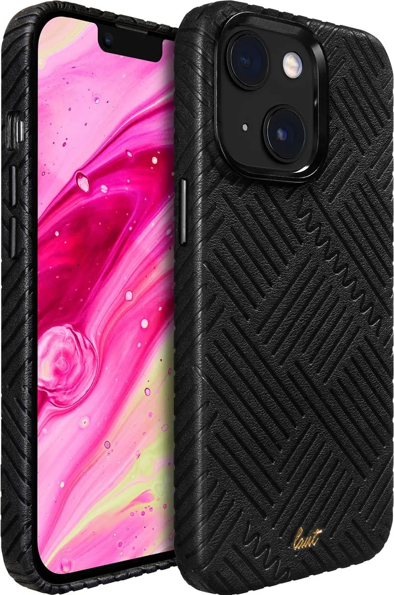 Laut Motif Hoesje iPhone 14 - Zwart - afbeelding 6 van 6