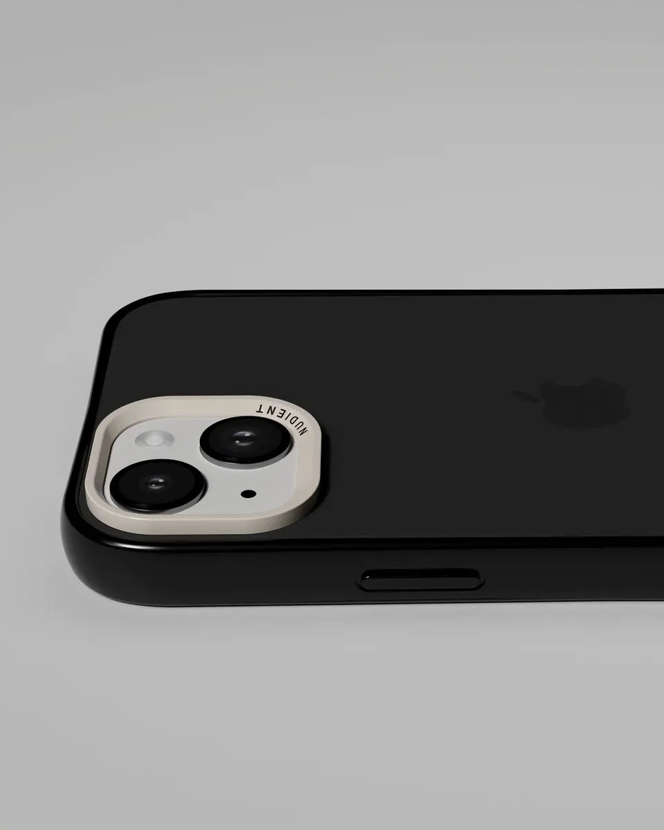 Nudient Form Case iPhone 14 Plus 00-013-0050-0065 - Zwart/Transparant