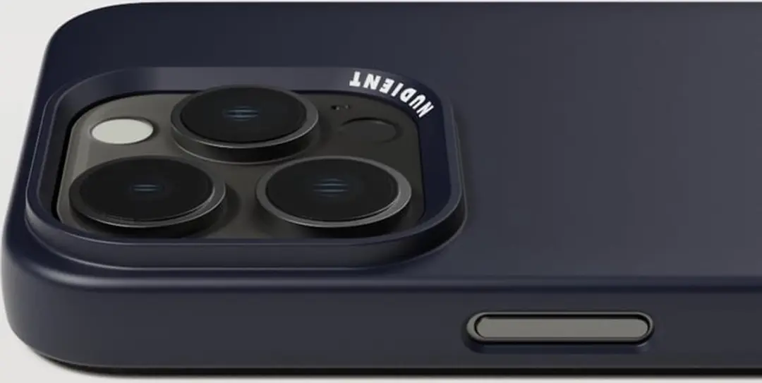 Nudient Thin Precise Case iPhone 15 Pro V3 - Blauw