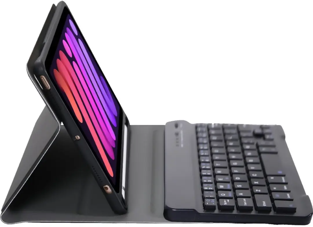 Just in Case 8503879 Hoes met Toetsenbord - iPad Mini 7 Zwart