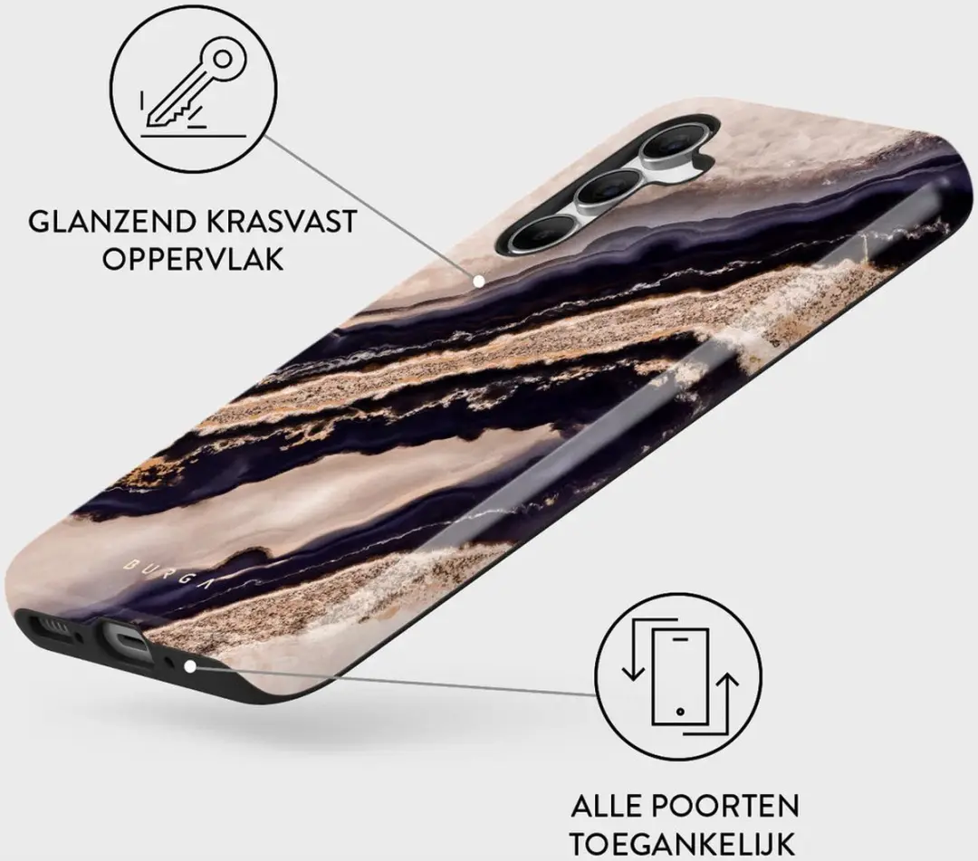 Burga Tough Case Samsung Galaxy A55 5G - Blauw