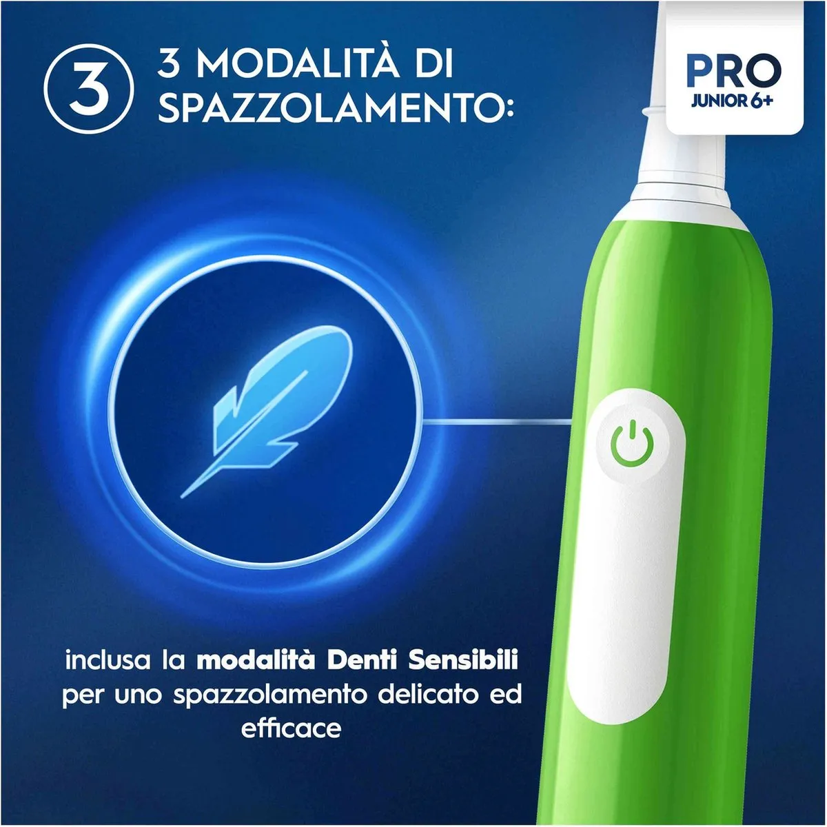 Oral-B PRO Junior 6+ Elektrische Tandenborstel - Groen
