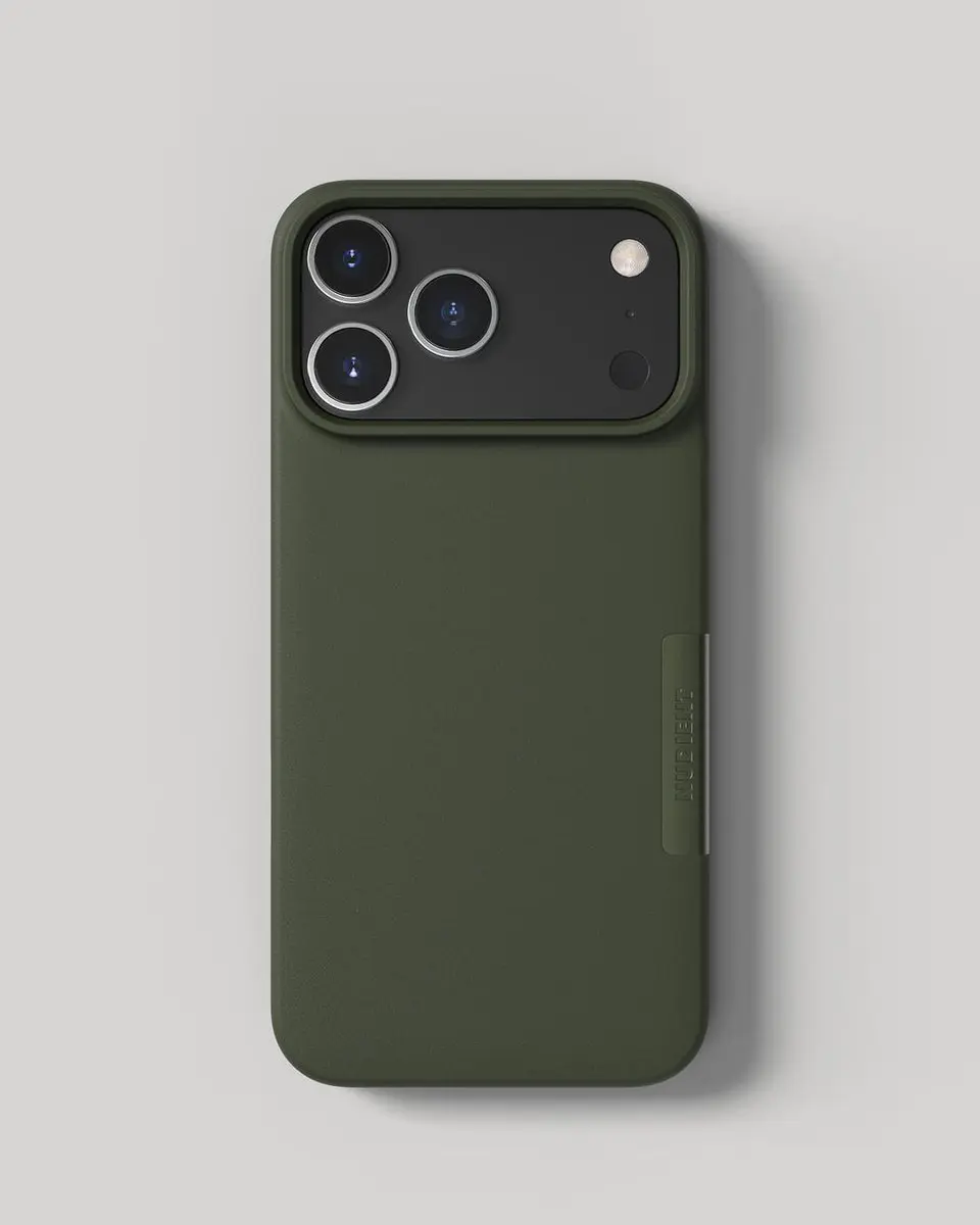 Nudient Thin MagSafe Case iPhone 17 Pro Max - Groen