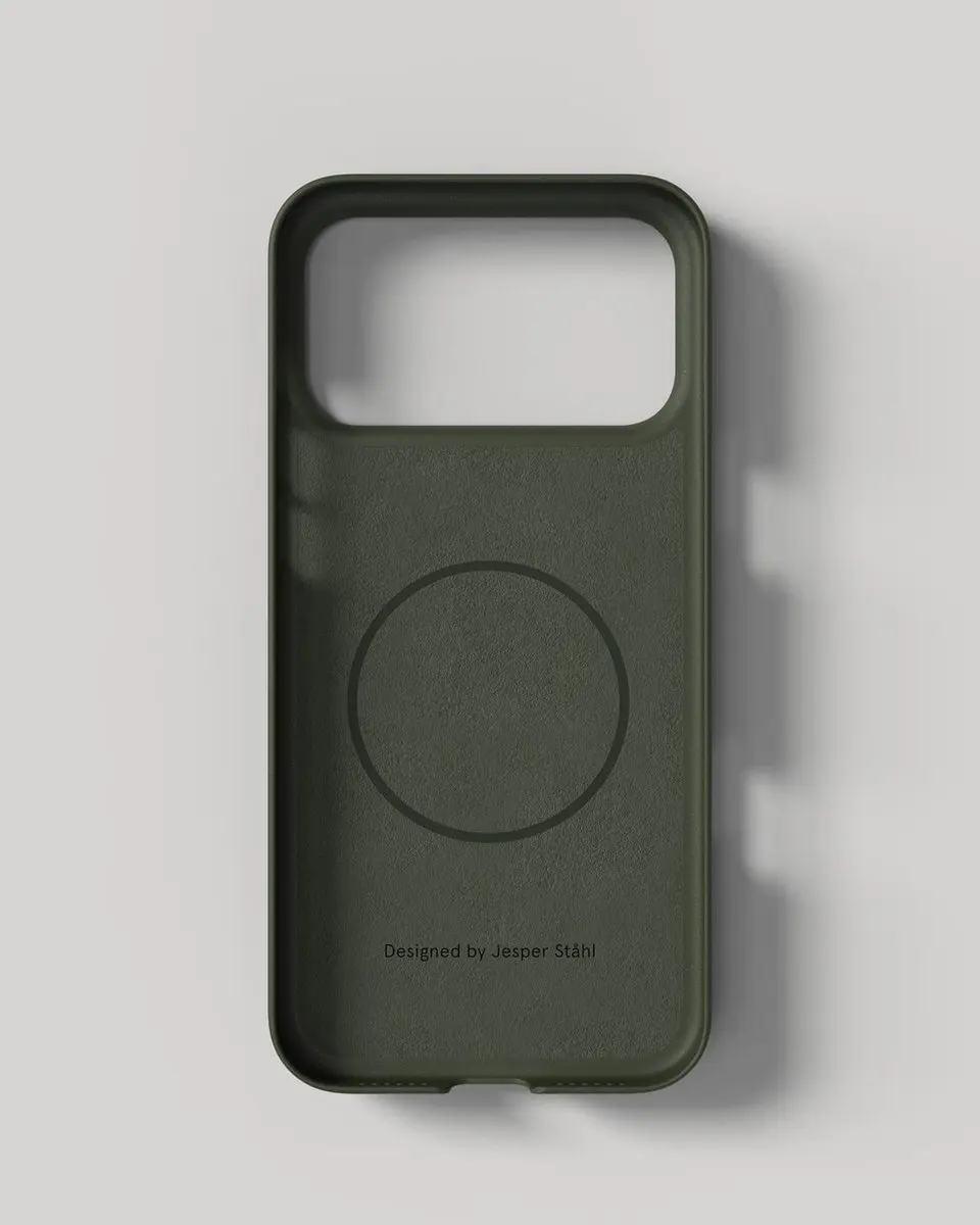 Nudient Thin MagSafe Case iPhone 17 Pro Max - Groen
