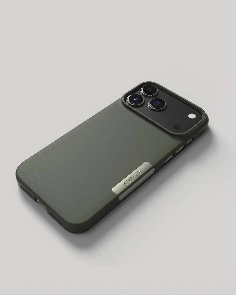 Nudient Thin MagSafe Case iPhone 17 Pro Max - Groen