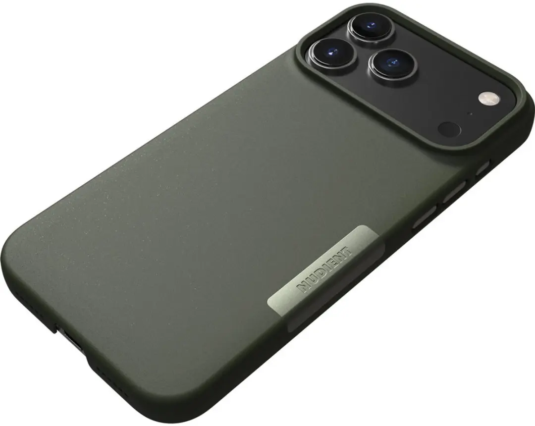 Nudient Thin MagSafe Case iPhone 17 Pro Max - Groen