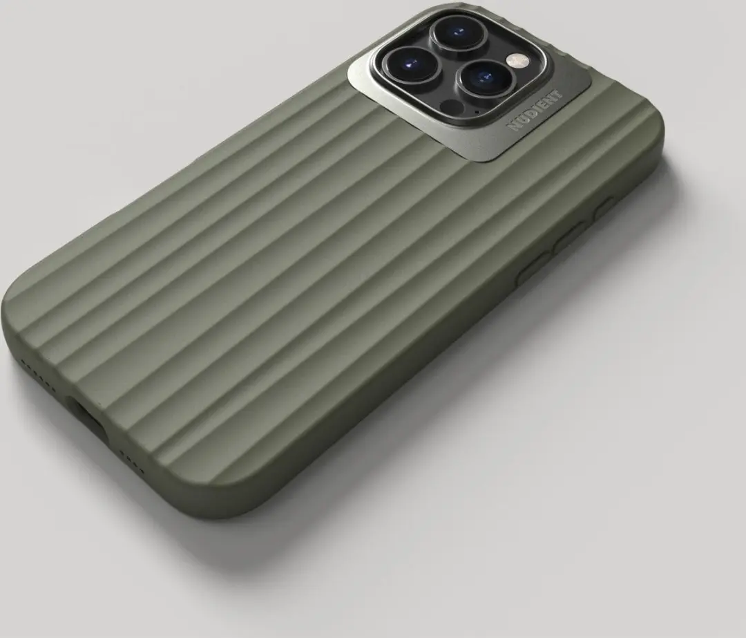 Nudient Bold MagSafe Case iPhone 16 Pro Max - Groen