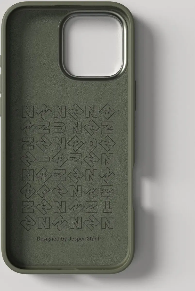 Nudient Bold MagSafe Case iPhone 16 Pro Max - Groen