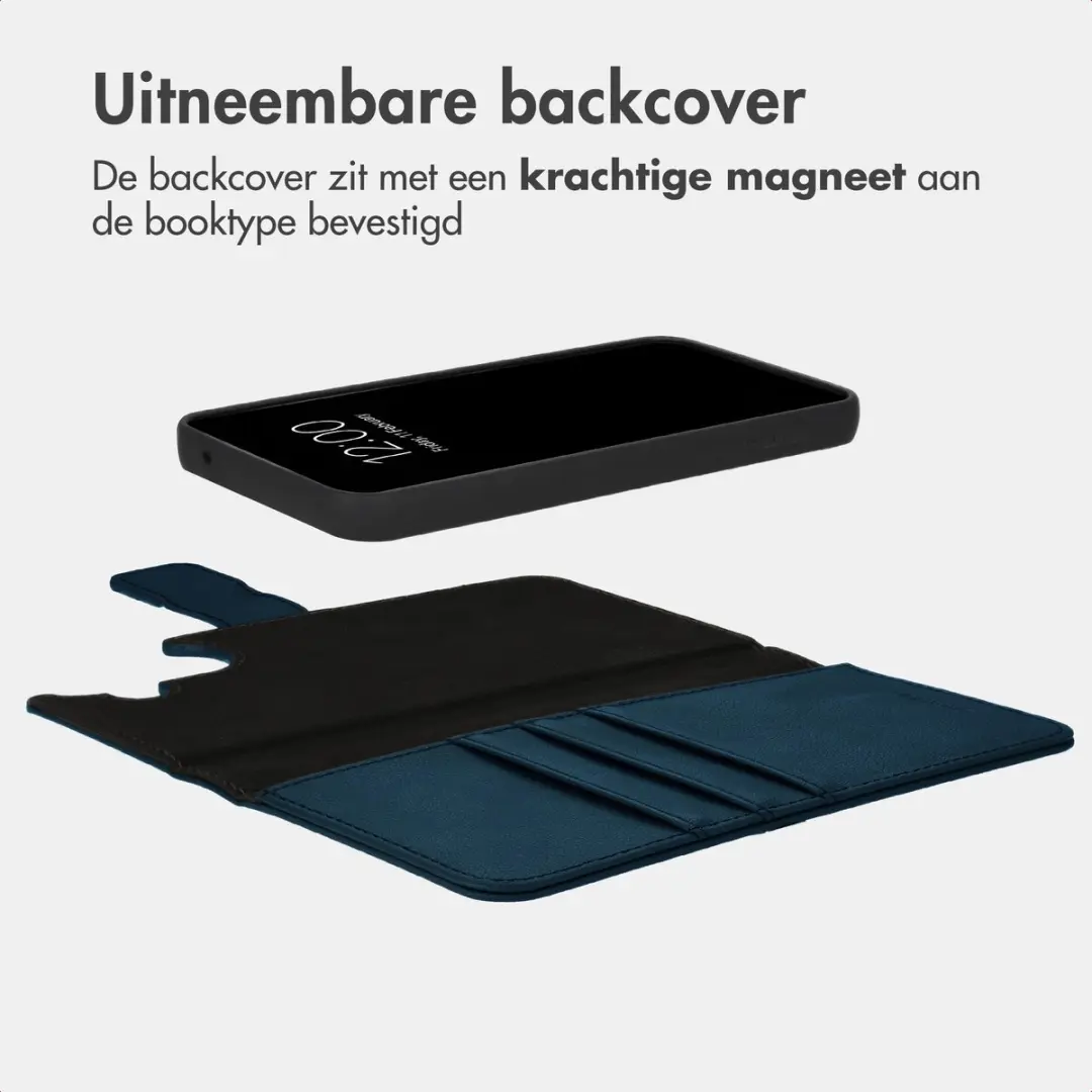 Imoshion Bookcase Hoesje Samsung Galaxy A26 - Blauw - 3 Pasjes