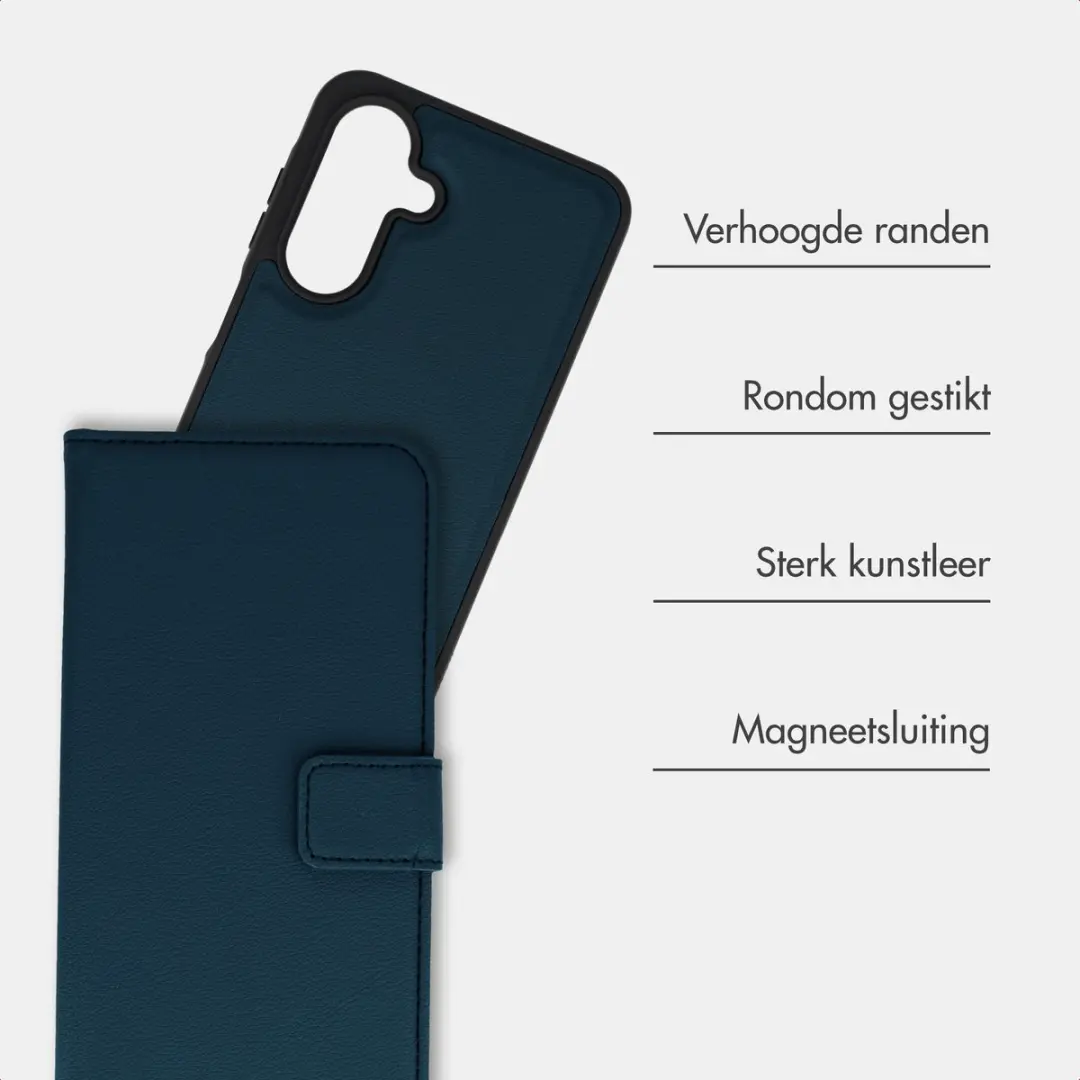 Imoshion Bookcase Hoesje Samsung Galaxy A26 - Blauw - 3 Pasjes