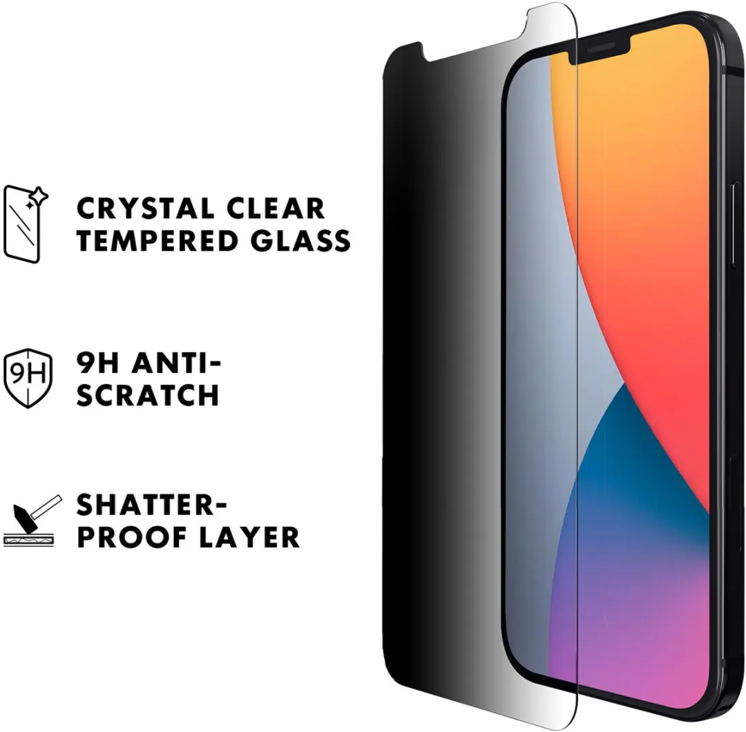 Laut Prime Privacy Glass iPhone 12 Pro Max Screenprotector