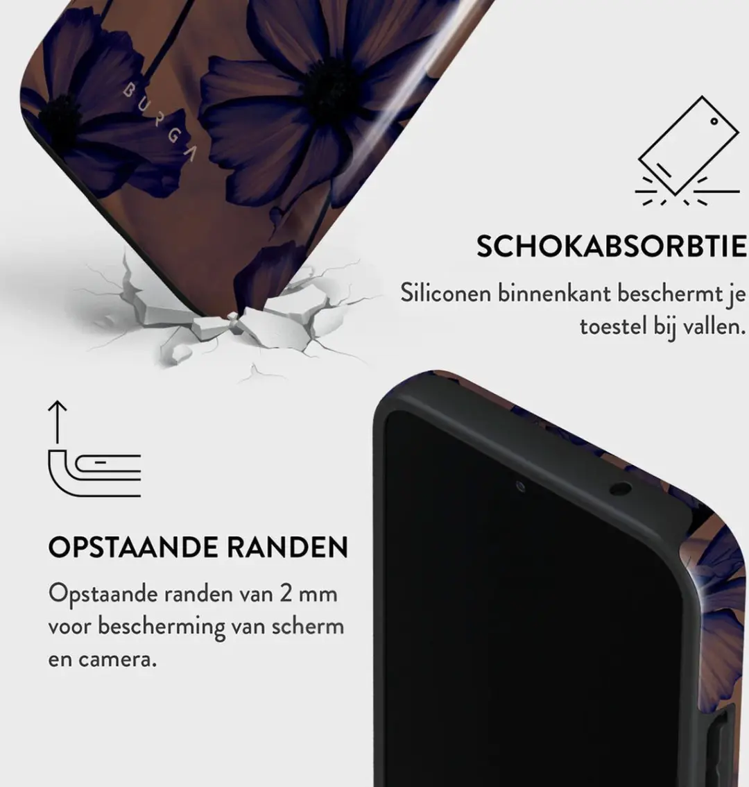 Burga Tough Case Samsung Galaxy A35 5G - Velvet Night - afbeelding 6 van 6