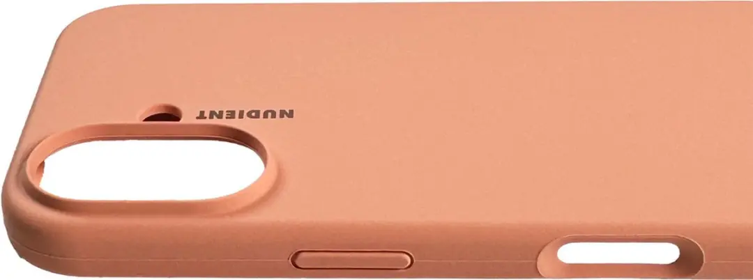 Nudient Base Case iPhone 16 Plus - Oranje - 00-020-0100-0104