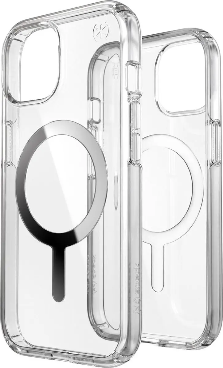 Speck Presidio Perfect Clear Hoesje iPhone 15/14/13 - Transparant - MagSafe - afbeelding 6 van 6
