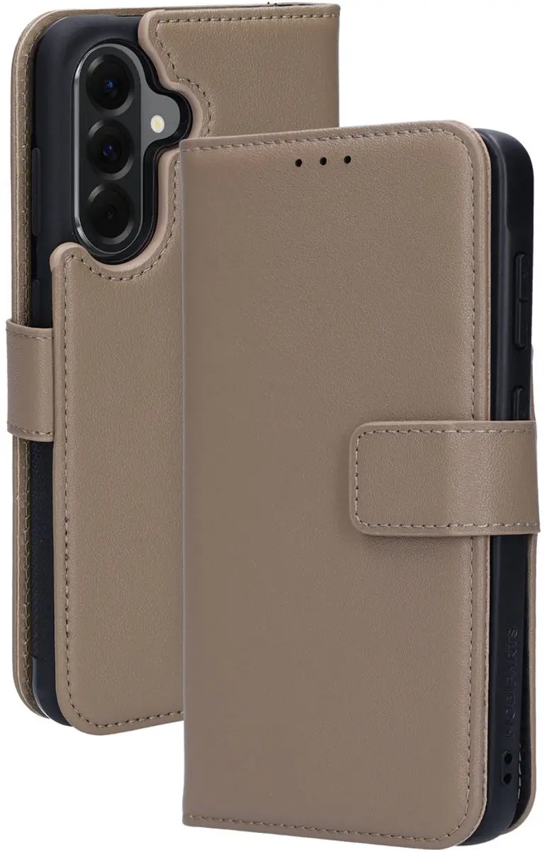 Mobiparts MP-128770 Hoesje Samsung Galaxy A56 - Wallet 2-in-1 Beige