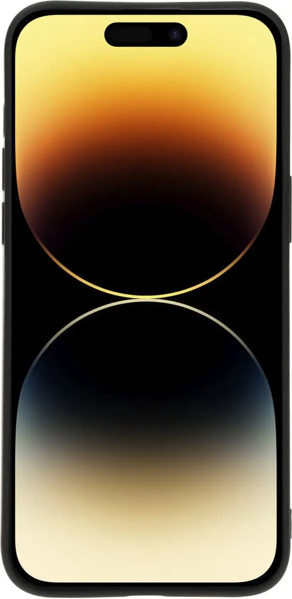 Mobiparts Hoesje iPhone 14 Pro Max MP-123198 - Siliconen - Zwart