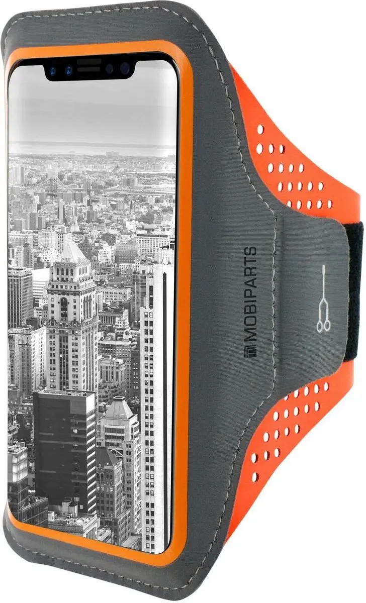 Mobiparts Comfort Fit Sport Armband iPhone 11 Pro 102505 - Oranje
