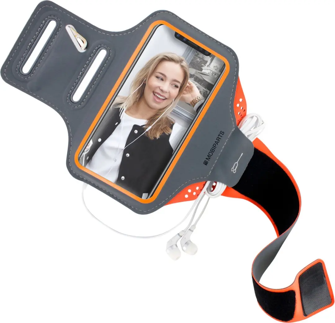 Mobiparts Comfort Fit Sport Armband iPhone 11 Pro 102505 - Oranje